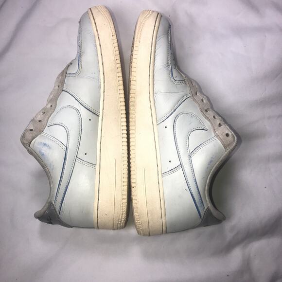 Nike Air Force 1 Low Sneaker Men Size 10 Devin Booker Moss Point Blue CJ9716 001 - Picture 7 of 11